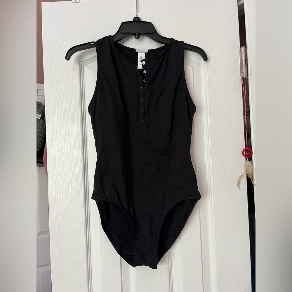 Andie Swim Malibu one piece, size small, black.